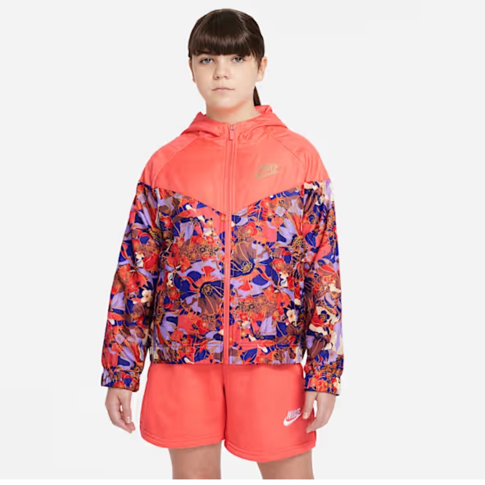 Nike Kids windbreaker Jacket sz S
